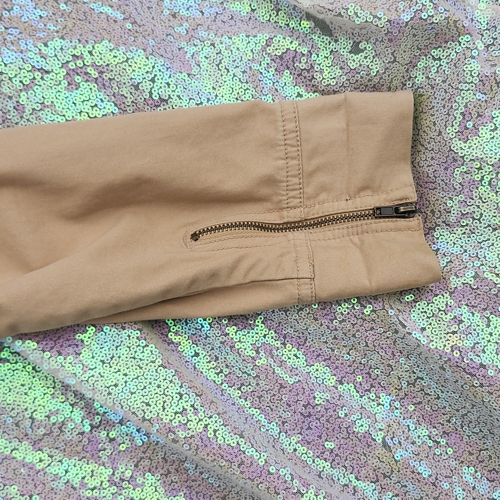 Plugg Tan Utility Jacket Versatile Design Super C… - image 3